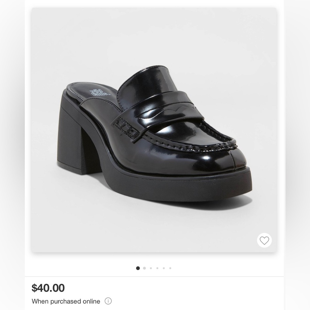 *SOLD* MULE HEELS EUC!